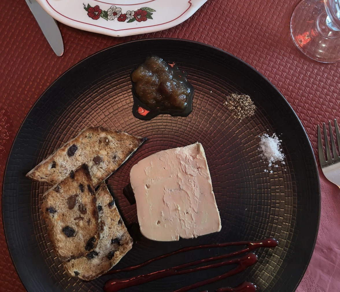 Foie gras de canard au Jurançon