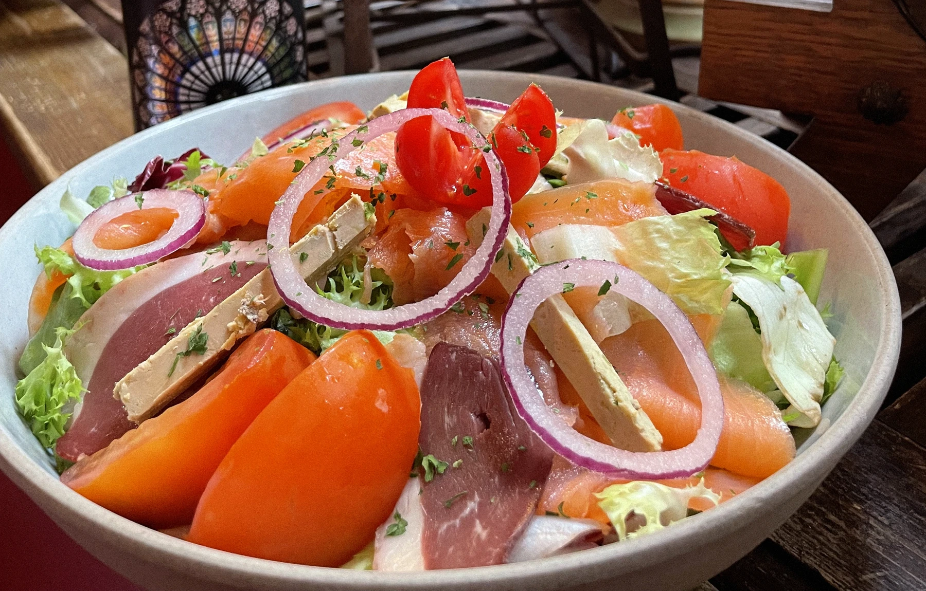 Salade gourmande